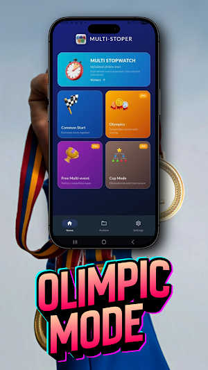 Multi-Stoper: Race Timing App Screenshot 3
