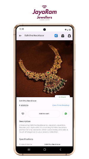 Jayaram Jewellers Chennai Screenshot 2