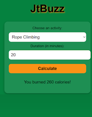 JtBuzz Screenshot 1