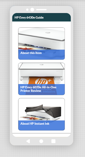 HP Envy 6430e App Guide Screenshot 0