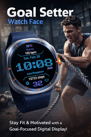 Goal Setter Watch Face Screenshot 0