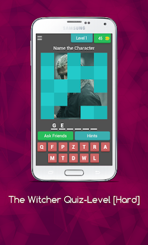 The Witcher Quiz-Level [Hard] Screenshot 0