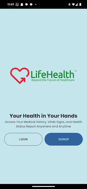 My LifeHealth Wallet Screenshot 0