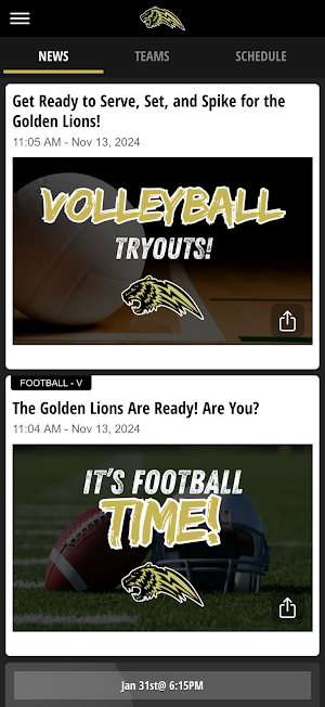 Russellville Golden Tigers Screenshot 1