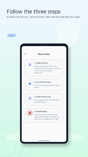 Double Tap Screen Lock Screenshot 2