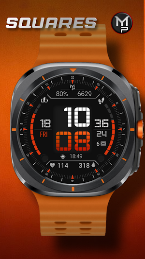 SQUARES - Watch face Screenshot 2
