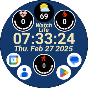 WatchLife Watch Face Screenshot 1