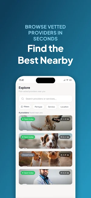 PetCareGo: Pet Care & Services Screenshot 1