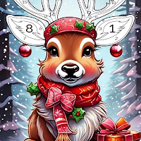 Christmas Paint by Number