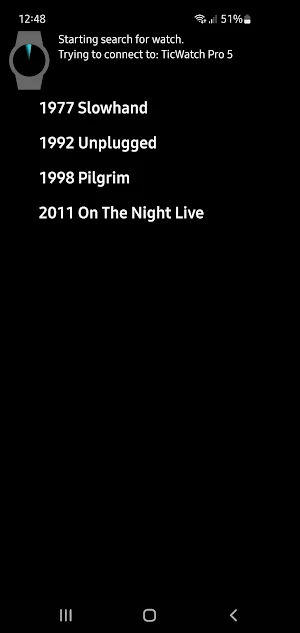 Wear Music Player Screenshot 3