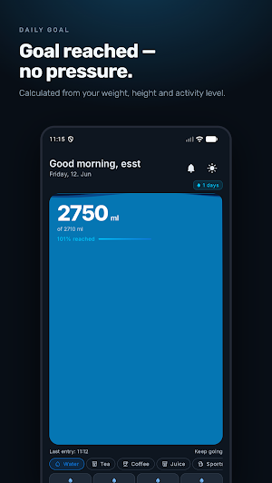 Hydro – Water Tracker Screenshot 1