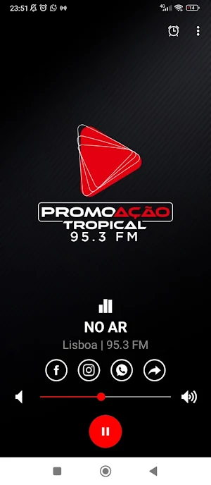 Rádio PromoAção Tropical Screenshot 1
