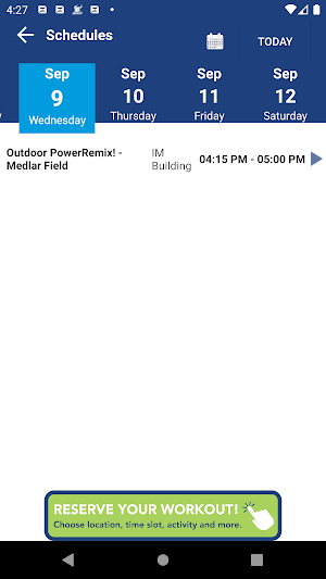 Penn State Campus Recreation Screenshot 3
