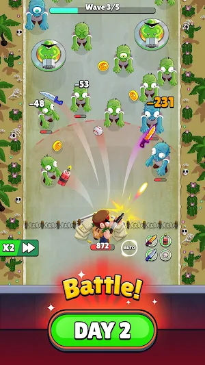 Bagbound Hero - Bag Merge RPG Screenshot 1