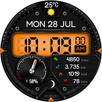Digital Fnx352 Watch Face