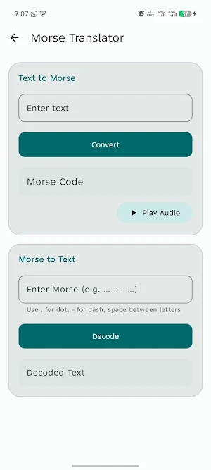 MorseMaster Screenshot 1