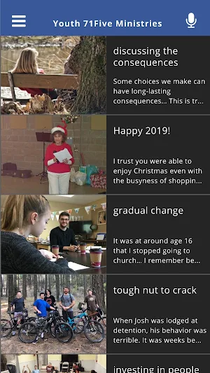 Youth 71Five Ministries Screenshot 0