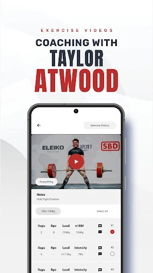 Atwood Power Training App Screenshot 3