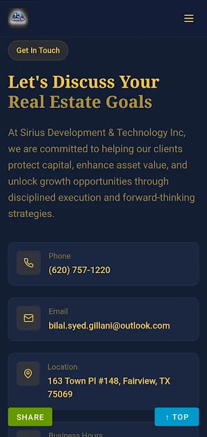 Sirius Development Technology Screenshot 3