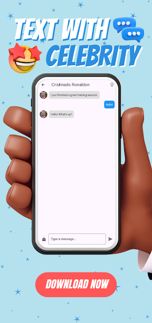Celebrity Chat Simulator Screenshot 2