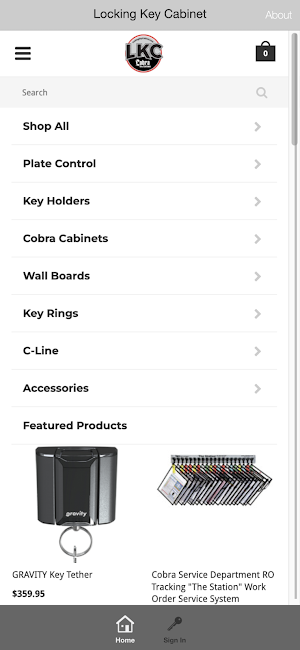 Locking Key Cabinet Screenshot 0