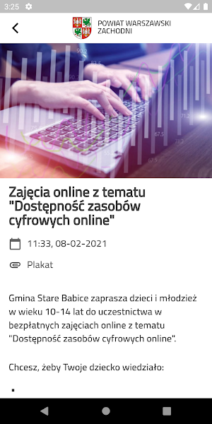 Powiat Warszawski Zachodni Screenshot 2