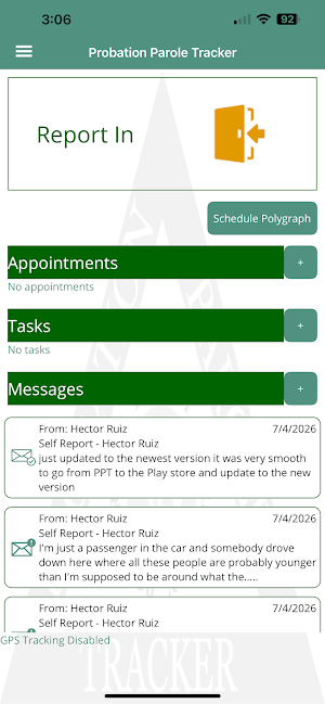 Probation Parole Tracker Screenshot 0