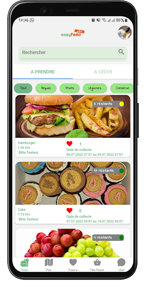 easyFoodgether Screenshot 2