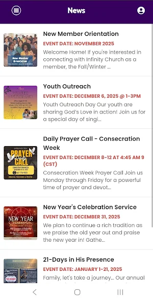 Infinity Church Screenshot 1
