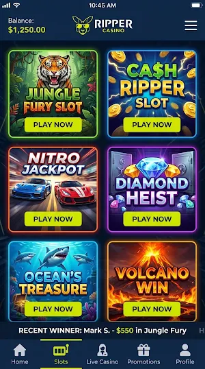 Ripper Casino Screenshot 3