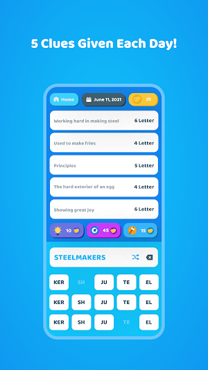 5 Clues A Day Screenshot 1