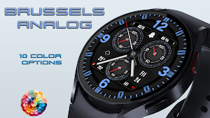 Brussels Analog Watch Face Screenshot 2