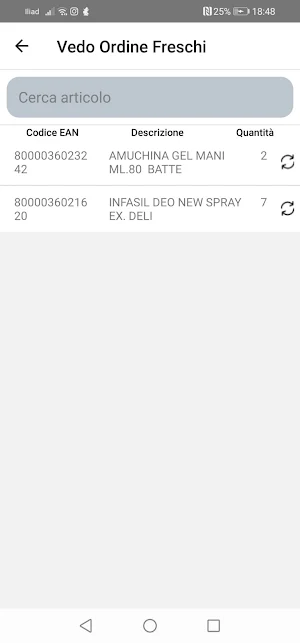 GDOordini Screenshot 3