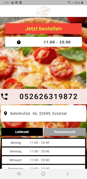 Pizzeria La Family Screenshot 1