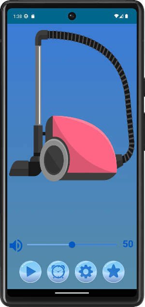 Vacuum cleaner sound for sleep Screenshot 2