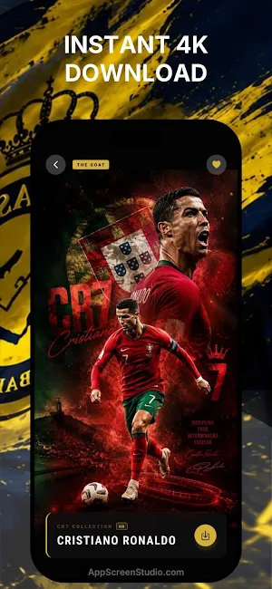 Soccer Ronaldo wallpapers CR7 Screenshot 3