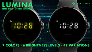 Lumina VFD Watch Face Screenshot 3