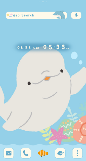 Adorable Aquarium Fun Theme Screenshot 2