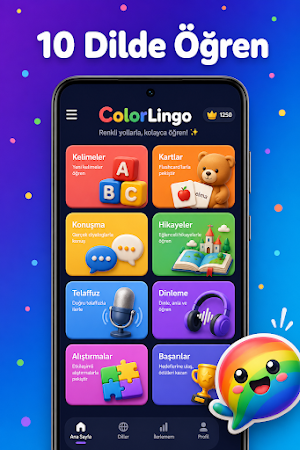 ColorLingo: Learn 10 Languages Screenshot 0