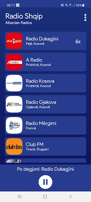 Radio Shqip Screenshot 1