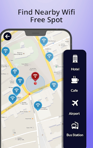 Wifi Spots Master : Wifi Maps Screenshot 2