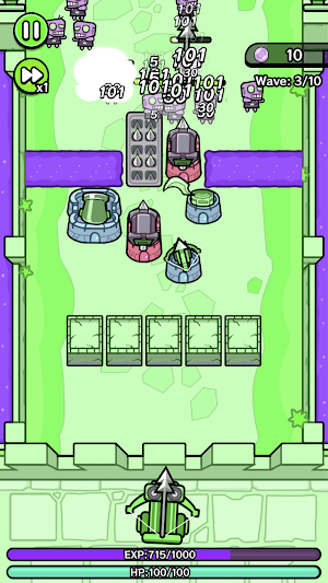 Merge Cards: Zombie Tower Screenshot 2