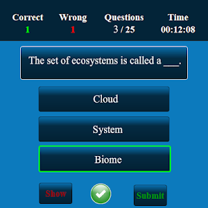 Ecology MCQ Screenshot 3