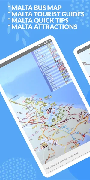 MALTA BUS TOUR MAP OFFLINE Screenshot 1