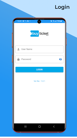 BuyTicket Scanner App Screenshot 1