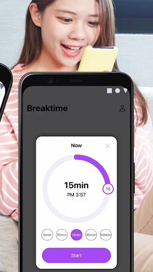 Breaktime - Social Alarm, Timer, Scheduler Screenshot 1