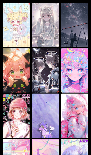 Anime Cuties Wallpaper Screenshot 1