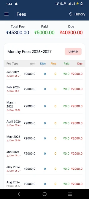 Tijare Coaching Parent App Screenshot 0