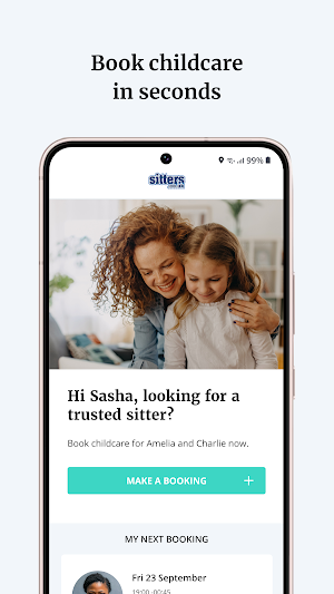 Sitters Childcare, Babysitters Screenshot 2
