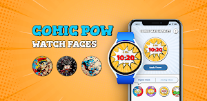 Comic Pow WatchFace: Wear OS Screenshot 2